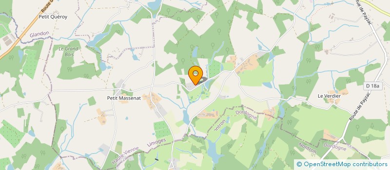 localisation de l'entreprise MADAME ISABELLE CAHU  COUSSAC-BONNEVAL