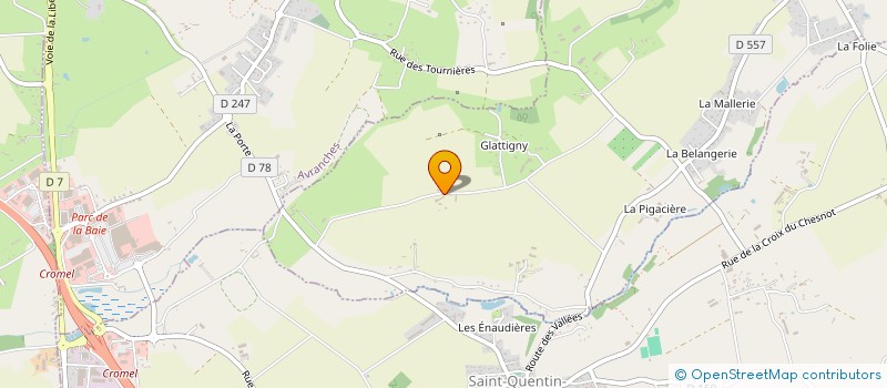 localisation de l'entreprise MADAME ISABELLE CAHU  SAINT-LOUP