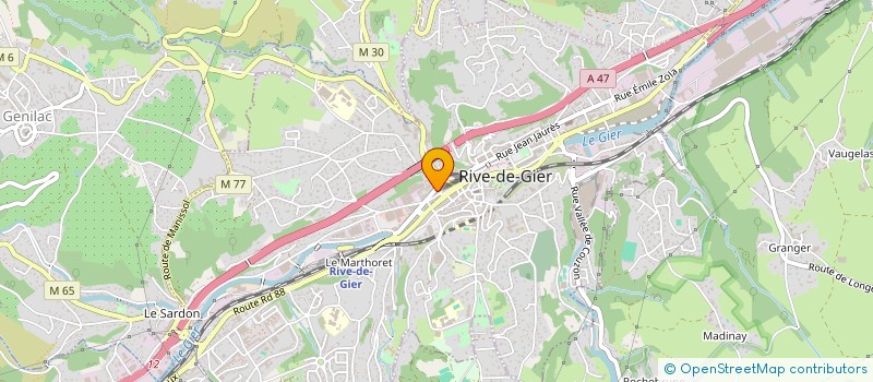 localisation de l'entreprise MADAME ISABELLE CALDERONE  SAINT-MAURICE-L'EXIL