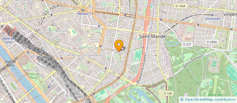 localisation de l'entreprise MADAME ISABELLE CALMETS  PARIS