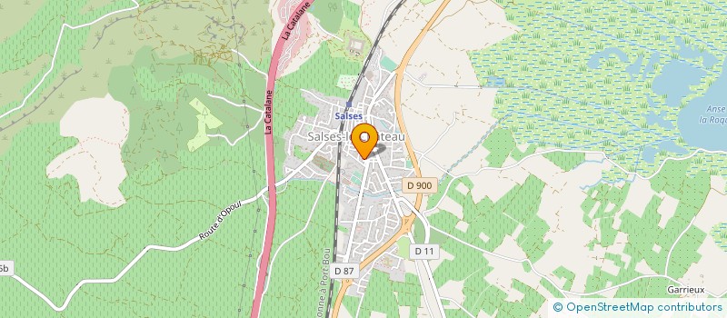 localisation de l'entreprise MADAME ISABELLE CALMON  SALSES-LE-CHATEAU