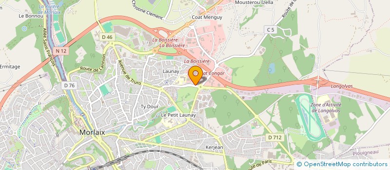 localisation de l'entreprise MADAME ISABELLE CAMBEIRO  MORLAIX