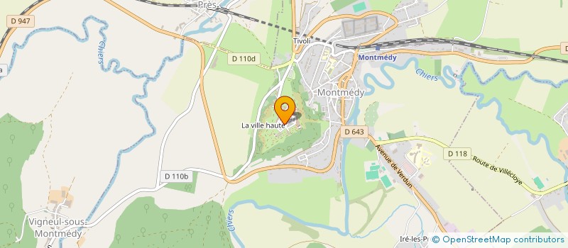 localisation de l'entreprise MADAME ISABELLE CAMBIE à MONTMEDY