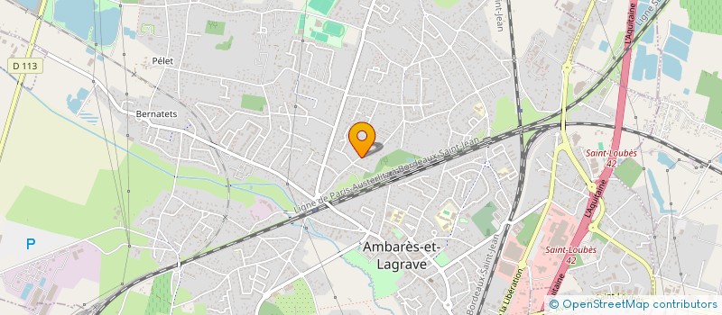 localisation de l'entreprise MADAME ISABELLE CAMBOURIEU à AMBARES-ET-LAGRAVE