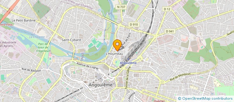 localisation de l'entreprise MADAME ISABELLE CAMINERO à ANGOULEME