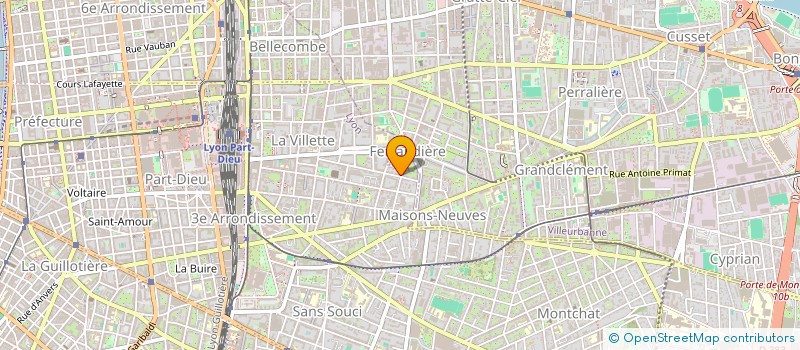 localisation de l'entreprise MADAME ISABELLE CAMISA  LYON