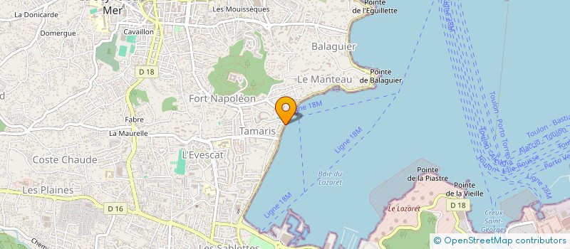 localisation de l'entreprise MADAME ISABELLE CAMMARATA à LA SEYNE-SUR-MER