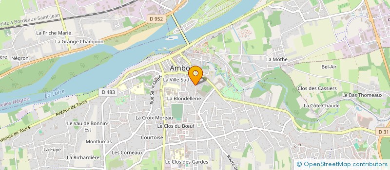 localisation de l'entreprise MADAME ISABELLE CAMPSERVEUX  AMBOISE