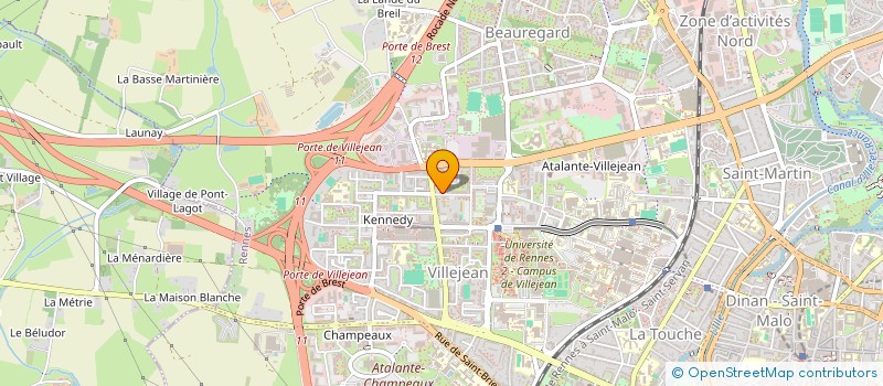 localisation de l'entreprise MADAME ISABELLE CAMUSSI à RENNES