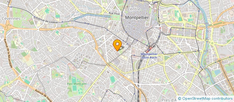 localisation de l'entreprise MADAME ISABELLE CANDELA à MONTPELLIER
