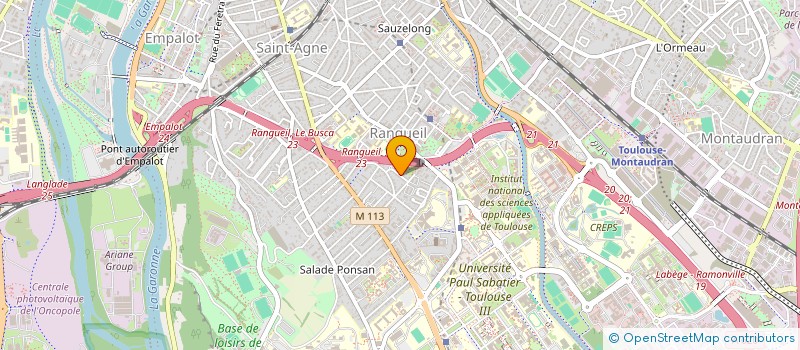 localisation de l'entreprise MADAME ISABELLE CANTALOUP à TOULOUSE