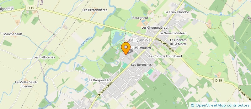 localisation de l'entreprise MADAME ISABELLE CAPPELLE à LAILLY-EN-VAL