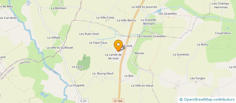 localisation de l'entreprise MADAME ISABELLE CAPPELLINI  GAEL