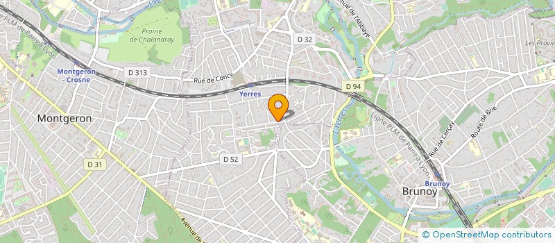 localisation de l'entreprise MADAME ISABELLE CARDOSO-CASIMIRO  YERRES