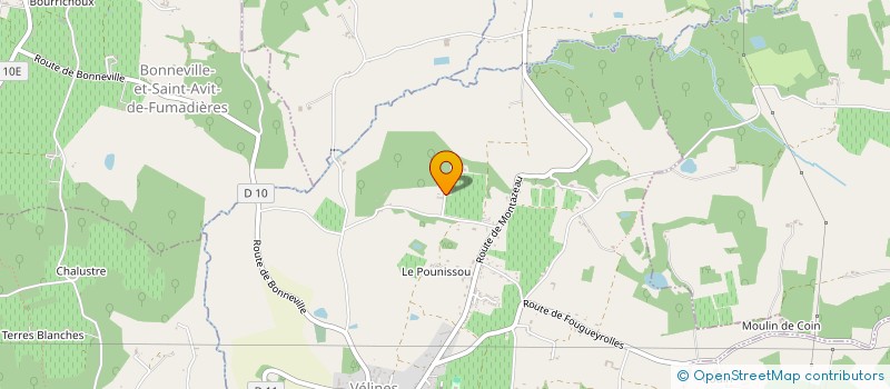 localisation de l'entreprise MADAME ISABELLE CARLES  VELINES