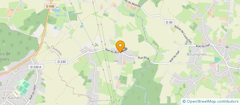 localisation de l'entreprise MADAME ISABELLE CARNEZ  COUTICHES