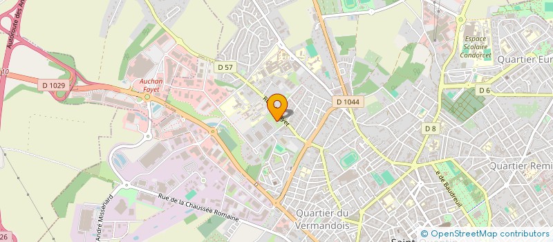 localisation de l'entreprise MADAME ISABELLE CARPENTIER à SAINT-QUENTIN