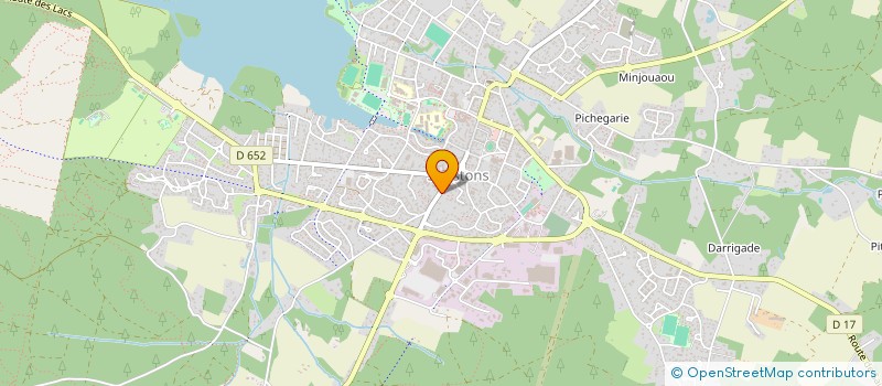 localisation de l'entreprise MADAME ISABELLE CARRIERE  SOUSTONS