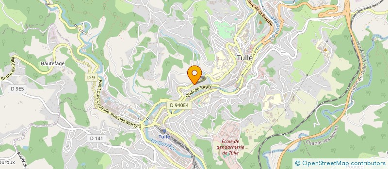 localisation de l'entreprise MADAME ISABELLE CARTIER  LAGARDE-MARC-LA-TOUR