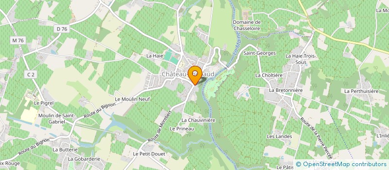 localisation de l'entreprise MADAME ISABELLE CASALIS à CHATEAU-THEBAUD