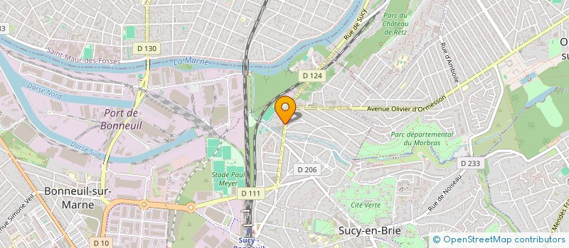 localisation de l'entreprise MADAME ISABELLE CASTANO  SUCY-EN-BRIE