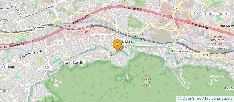 localisation de l'entreprise MADAME ISABELLE CASTAY  MARSEILLE