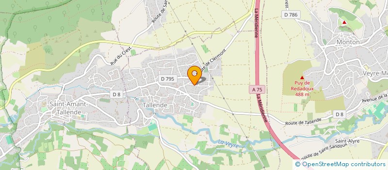 localisation de l'entreprise MADAME ISABELLE CATHERINE V ROSSIGNOL  TALLENDE