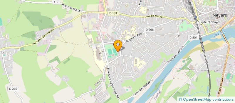 localisation de l'entreprise MADAME ISABELLE CAUBRIERE à NEVERS