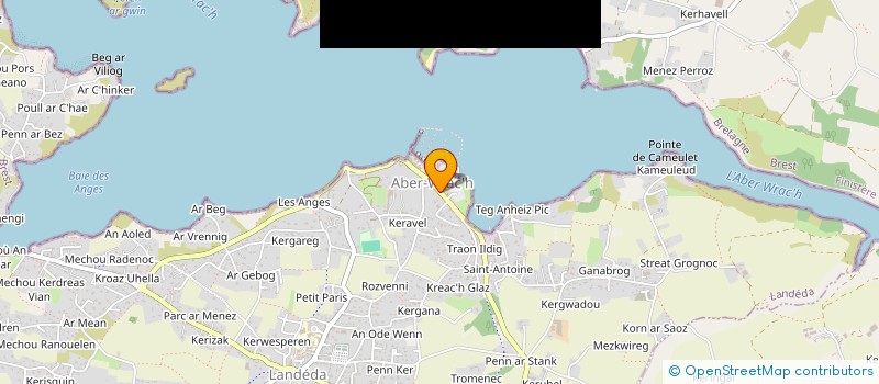 localisation de l'entreprise MADAME ISABELLE CAUMONT  LANDEDA