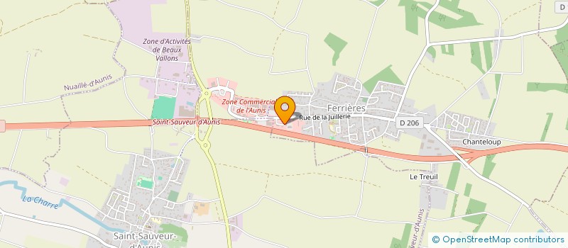 localisation de l'entreprise MADAME ISABELLE CAVEL  FERRIERES