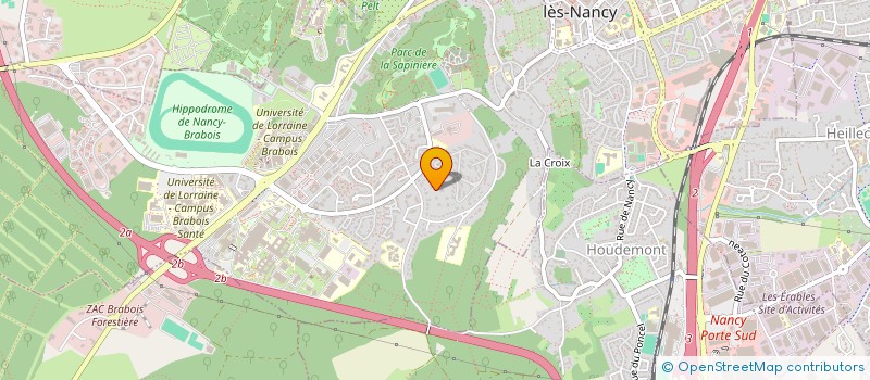 localisation de l'entreprise MADAME ISABELLE CECCALDI  VANDUVRE-LES-NANCY