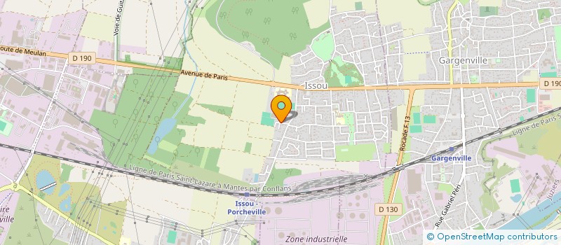 localisation de l'entreprise MADAME ISABELLE-CELINE DE JESUS  ISSOU