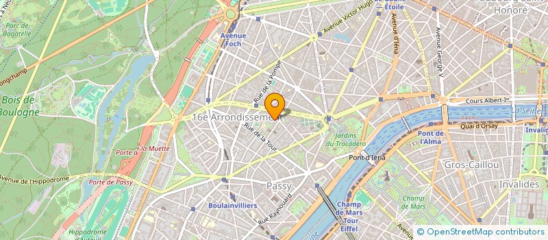 localisation de l'entreprise MADAME ISABELLE CENSI  PARIS