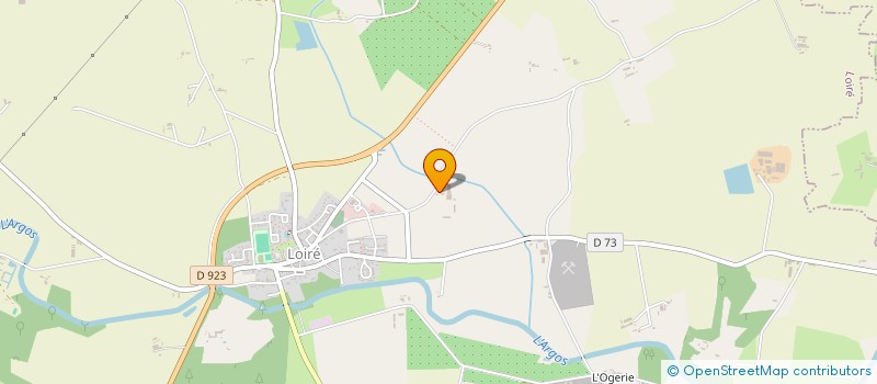 localisation de l'entreprise MADAME ISABELLE CERISER  LOIRE