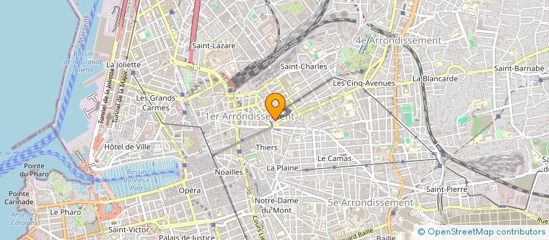 localisation de l'entreprise MADAME ISABELLE CERMOLACCE à MARSEILLE