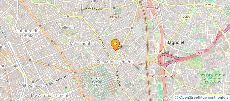 localisation de l'entreprise MADAME ISABELLE CERNEAU  PARIS