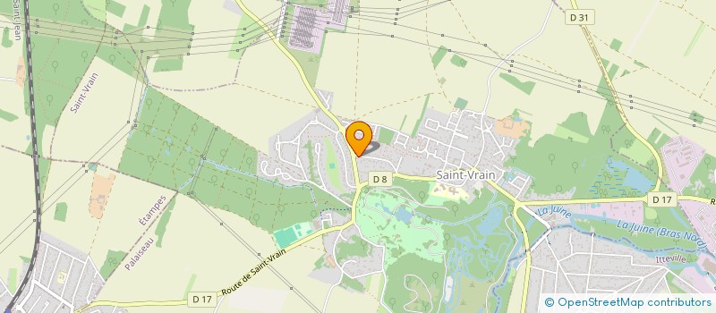 localisation de l'entreprise MADAME ISABELLE CHABALIER  SAINT-VRAIN