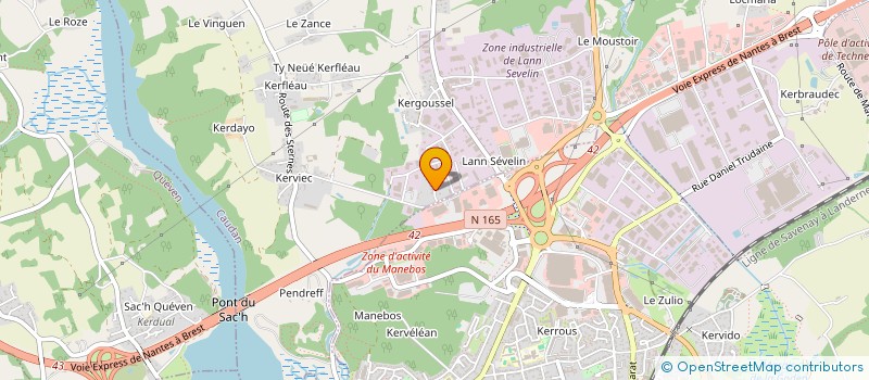 localisation de l'entreprise MADAME ISABELLE CHABROL  CAUDAN