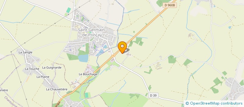 localisation de l'entreprise MADAME ISABELLE CHAIGNE  SIGOURNAIS