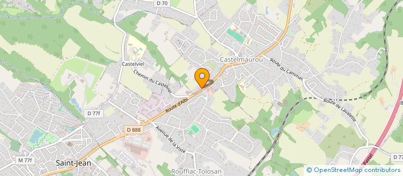 localisation de l'entreprise MADAME ISABELLE CHANCHEVRIER  CASTELMAUROU