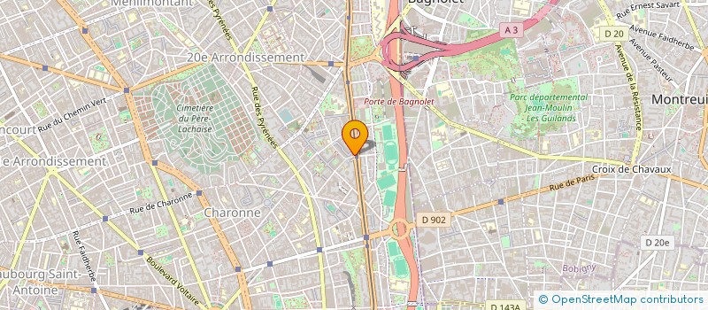 localisation de l'entreprise MADAME ISABELLE CHANTIER  PARIS