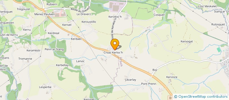 localisation de l'entreprise MADAME ISABELLE CHAPALAIN  LE JUCH