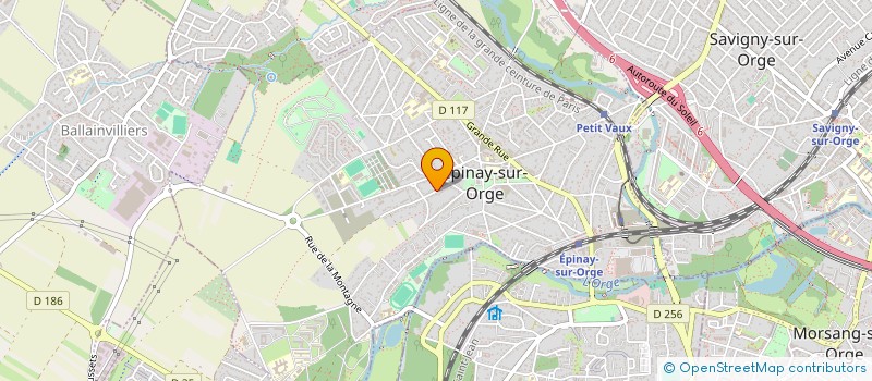 localisation de l'entreprise MADAME ISABELLE CHAPEY à EPINAY-SUR-ORGE