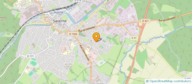 localisation de l'entreprise MADAME ISABELLE CHARBONNIER  GOTTENHOUSE