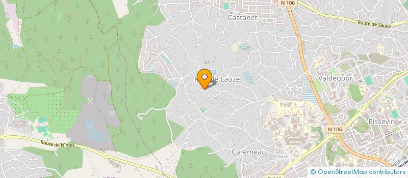 localisation de l'entreprise MADAME ISABELLE CHARRASSE  NIMES