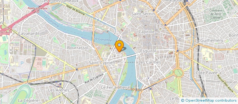 localisation de l'entreprise MADAME ISABELLE CHARRIE à TOULOUSE