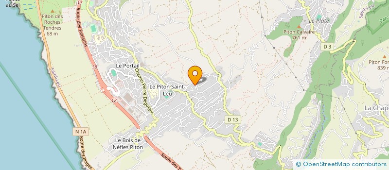 localisation de l'entreprise MADAME ISABELLE CHARRIER à SAINT-LEU