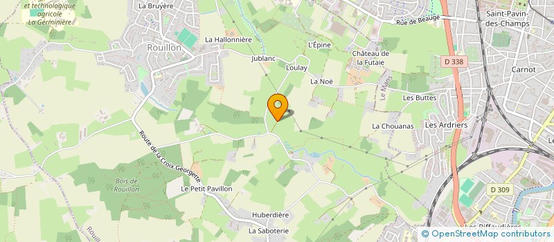 localisation de l'entreprise MADAME ISABELLE CHASLES à ROUILLON