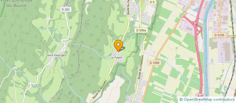 localisation de l'entreprise MADAME ISABELLE CHATELLARD  CHAPAREILLAN