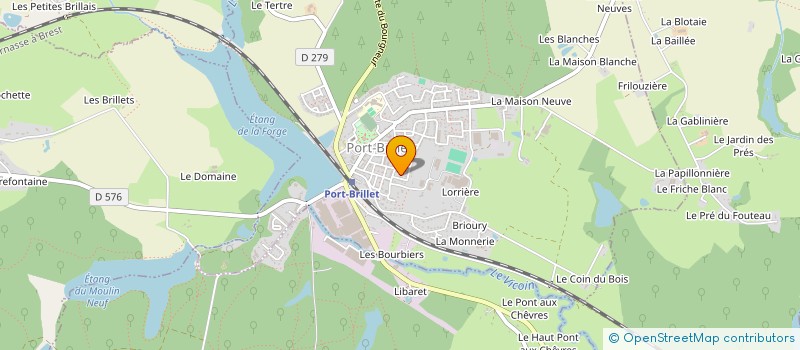 localisation de l'entreprise MADAME ISABELLE CHAUMOND  PORT-BRILLET